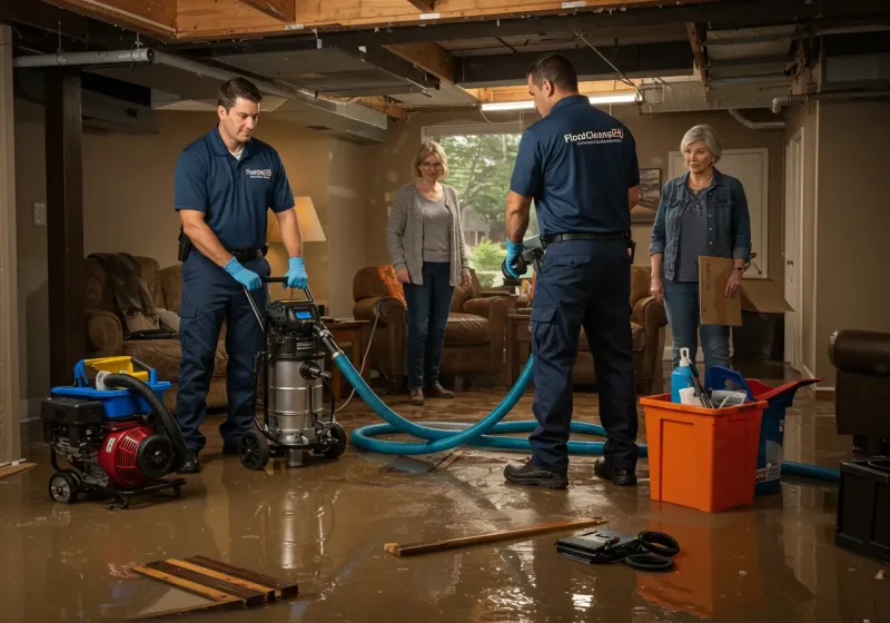 Basement Water Extraction and Removal Techniques process in Eaton County, MI