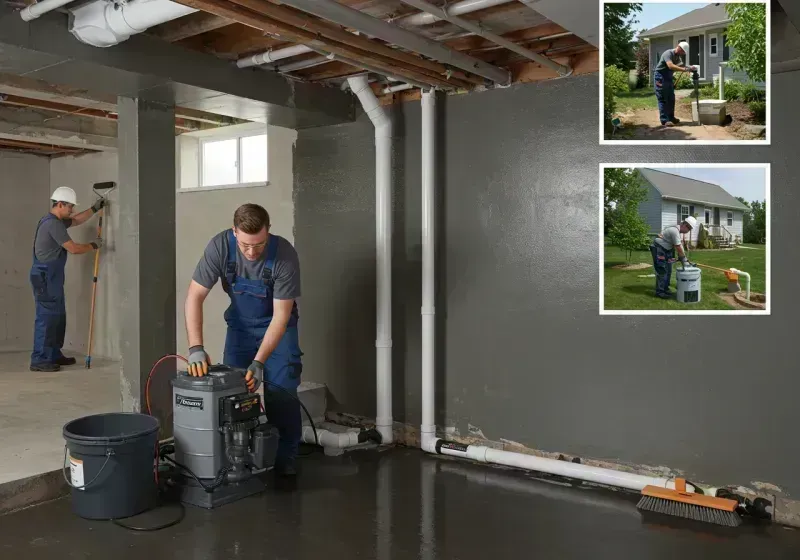 Basement Waterproofing and Flood Prevention process in Eaton County, MI